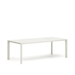 Outlet Kave Home Tuintafel Culip kleur Wit