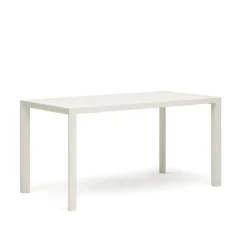 Outlet Kave Home Tuintafel Culip kleur Wit