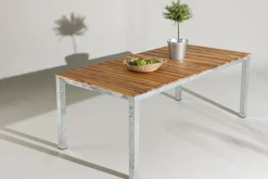Online Nohr Tuintafel Otha Acaciahout, 200 x 100cm Naturel