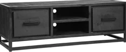 Clearance LABEL51 TV-meubel Chili Mangohout Zwart