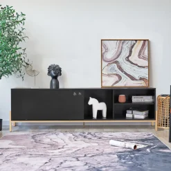 New Artistiq Living TV-meubel Franca kleur Zwart