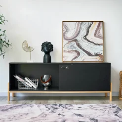 New Artistiq Living TV-meubel Franca kleur Zwart