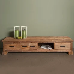 Discount Tower Living TV-meubel Lorenzo met 4 laden