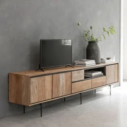 DTP Home TV-meubel Metropole Teakhout, 235cm Naturel