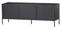 Online WOOOD TV-meubel New Gravure Grenen, kleur Zwart