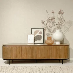 Hot Livingfurn TV-meubel Noor Mangohout, kleur Naturel