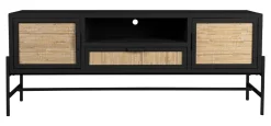 Discount Dutchbone TV-meubel Yasu Rattan, 148cm