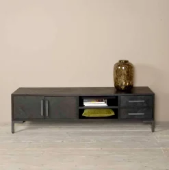 Hot Tower Living TV-meubel Ziano Visgraat, kleur zwart