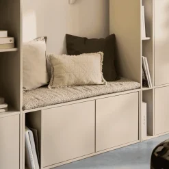 Discount vtwonen TV-meubel/Bankje Settle Down Met zitkussen, Grenenhout, 108cm, kleur Dust