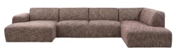 Discount LABEL51 U-Bank Verona 380cm, Chenille