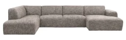 Discount LABEL51 U-Bank Verona 380cm, Chenille