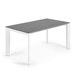 New Kave Home Uitschuifbare Eettafel Axis 160 - 220 x 90cm