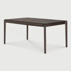 Best Ethnicraft Uitschuifbare Eettafel Bok Gevernist Eikenhout, kleur Bruin