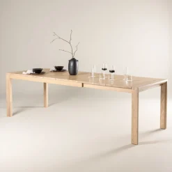 Nohr Uitschuifbare Eettafel Cederick Eikenhout, 170/210/250 x 95cm