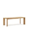 Kave Home Uitschuifbare Eettafel Jondal Eikenhout