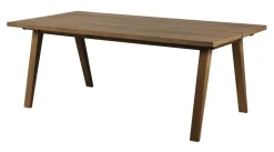 Discount Bendt Uitschuifbare Eettafel Mads Gerookt Eiken, 200/243/286 x 95cm