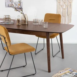 Online Sohome Uitschuifbare Eettafel Montreux Walnoot, 180-219 x 90cm