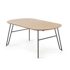 Best Kave Home Uitschuifbare Ovale Eettafel Novac