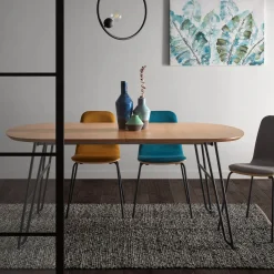 Best Kave Home Uitschuifbare Ovale Eettafel Novac