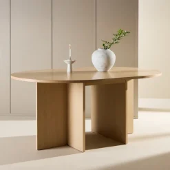 Best Nohr Uitschuifbare Ronde Eettafel Shuree 120/170 x 120cm