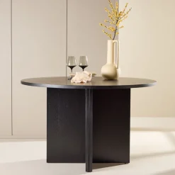 Best Nohr Uitschuifbare Ronde Eettafel Shuree 120/170 x 120cm