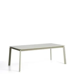 New Kave Home Uitschuifbare Tuintafel Brela 205/287 x 100cm, kleur Naturel