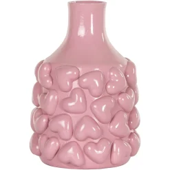 Richmond Interiors Vaas Alexia 21cm, kleur Roze