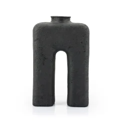 Clearance By-Boo Vaas Arc kleur Zwart