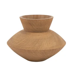 Discount By-Boo Vaas Avena Resin, 23cm Bruin