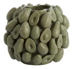 Outlet Light & Living Vaas Avocado Keramiek, 32cm