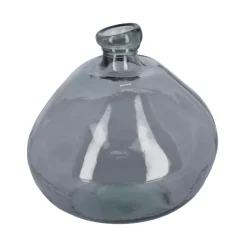 Kave Home Vaas Brenna 33cm, kleur Donkerblauw