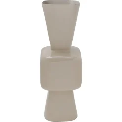 Discount Richmond Interiors Vaas Brooks 46cm, kleur Tapioca Taupe