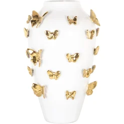 Outlet Richmond Interiors Vaas Butterfly Wit