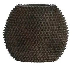 Discount Light & Living Vaas Caldras kleur Bruin