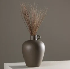 Nohr Vaas Calin 33cm hoog, kleur Bruin