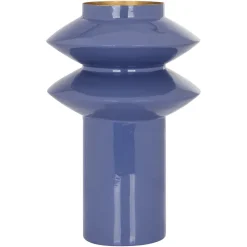 Richmond Interiors Vaas Cedar 33cm hoog, kleur Blauw