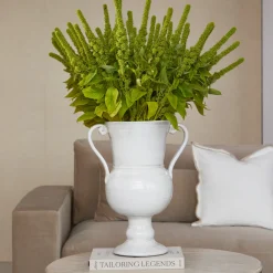 Best Rivièra Maison Vaas Chalice Keramiek, 50cm Wit