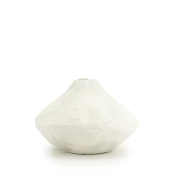 Hot By-Boo Vaas Dent 20cm hoog Off White