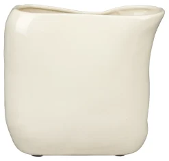 Dutchbone Vaas Edna 18cm, kleur Beige