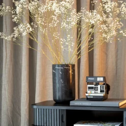 New Zuiver Vaas Fajen Marmer, 25cm hoog