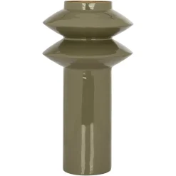 Sale Richmond Interiors Vaas Flora 41cm hoog, kleur Groen