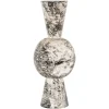 Clearance Richmond Interiors Vaas Florry 64cm, kleur Zwart/Wit