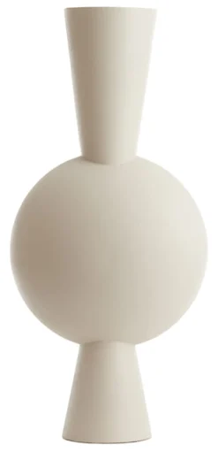 Light & Living Vaas Kavandu kleur Crème Cru00e8me