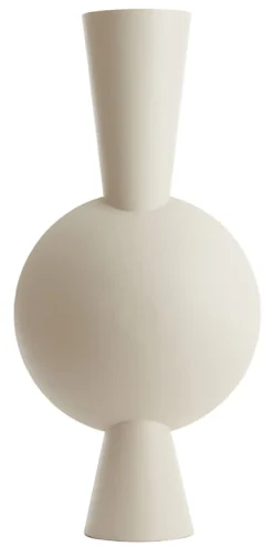 Light & Living Vaas Kavandu kleur Crème Cru00e8me
