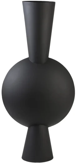 Outlet Light & Living Vaas Kavandu kleur Mat Zwart