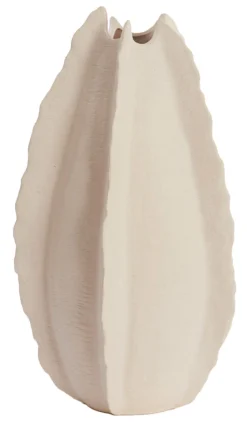 Hot Light & Living Vaas Kelapa Keramiek, kleur Crème Cru00e8me