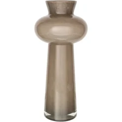 Outlet Richmond Interiors Vaas Lunor 42cm, kleur Taupe