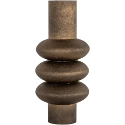 Discount Richmond Interiors Vaas Megan 50cm, kleur Brass Antique