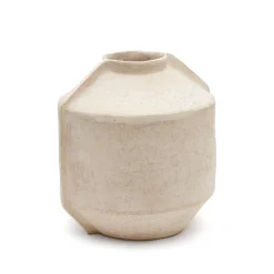 Sale Kave Home Vaas Meja Papier-maché Wit