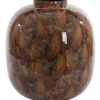 Best Light & Living Vaas Milos 40cm, kleur Bruin
